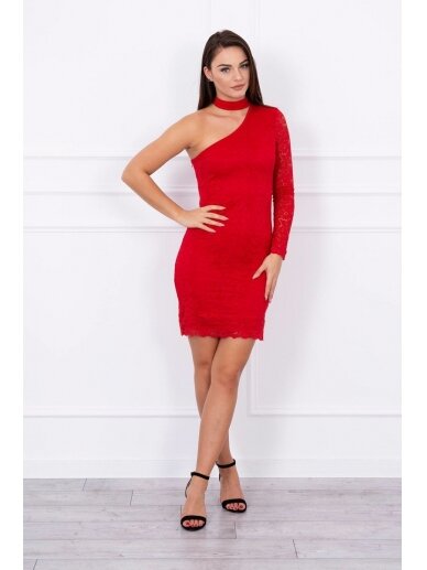 Raudona suknelė MOD047 GP 2