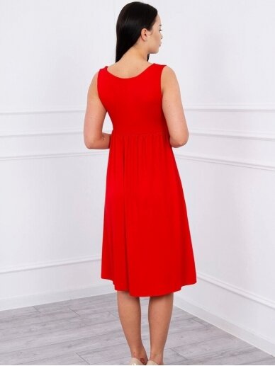 Raudona suknelė MOD231 GP 1