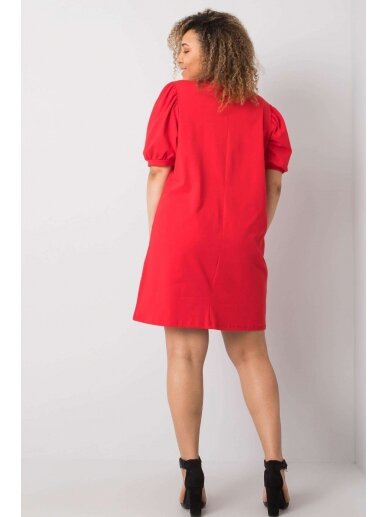 Raudona suknelė MOD892 2