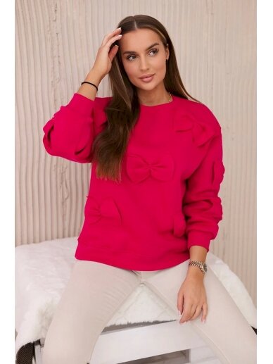 Rožinės spalvos džemperis DZM0002 3
