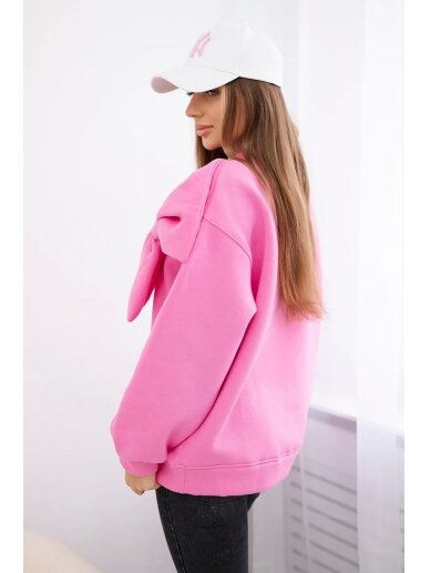 Šviesiai rožinės spalvos džemperis DZM0003 3
