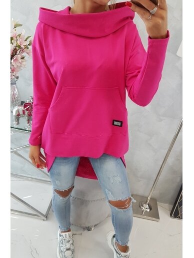 Rožinės spalvos marškinėliai MOD755 5