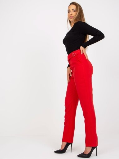 Raudonos spalvos kelnės MOD2052 GP