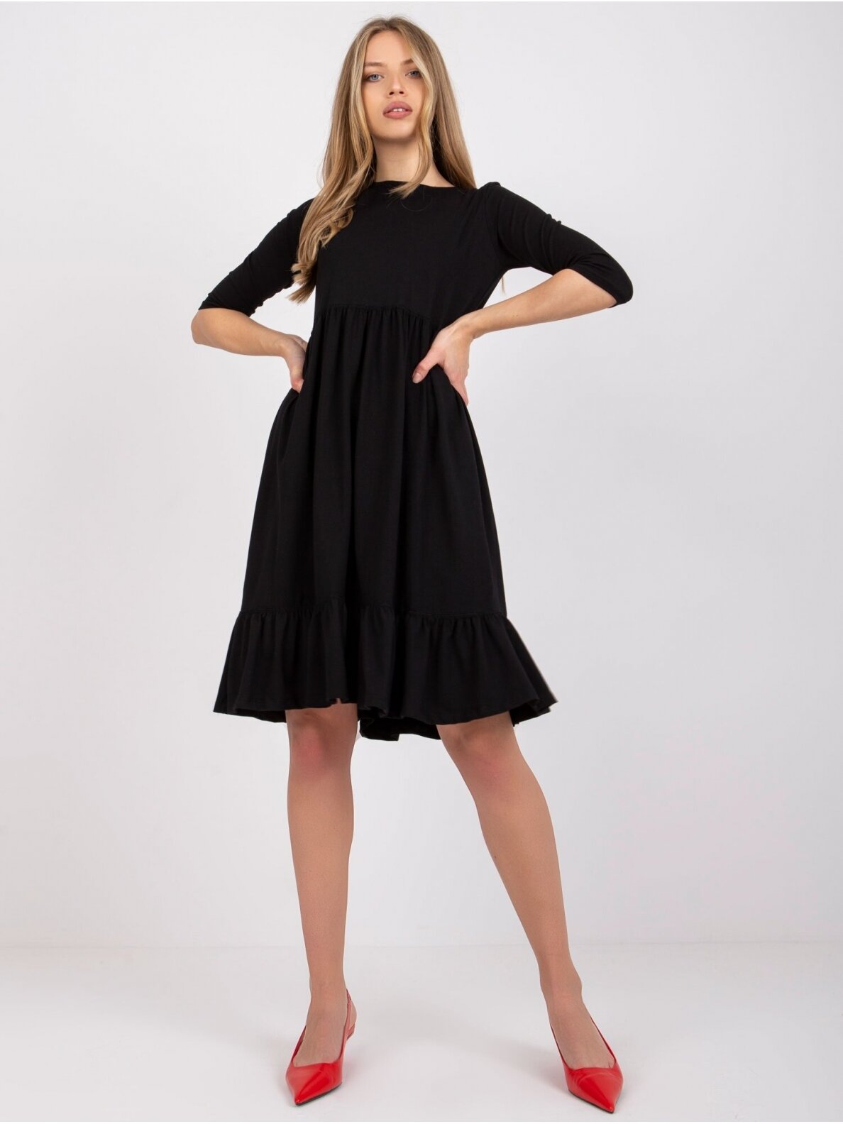 Juoda suknelė MOD1733 GP Juoda suknelė MOD1733 GP