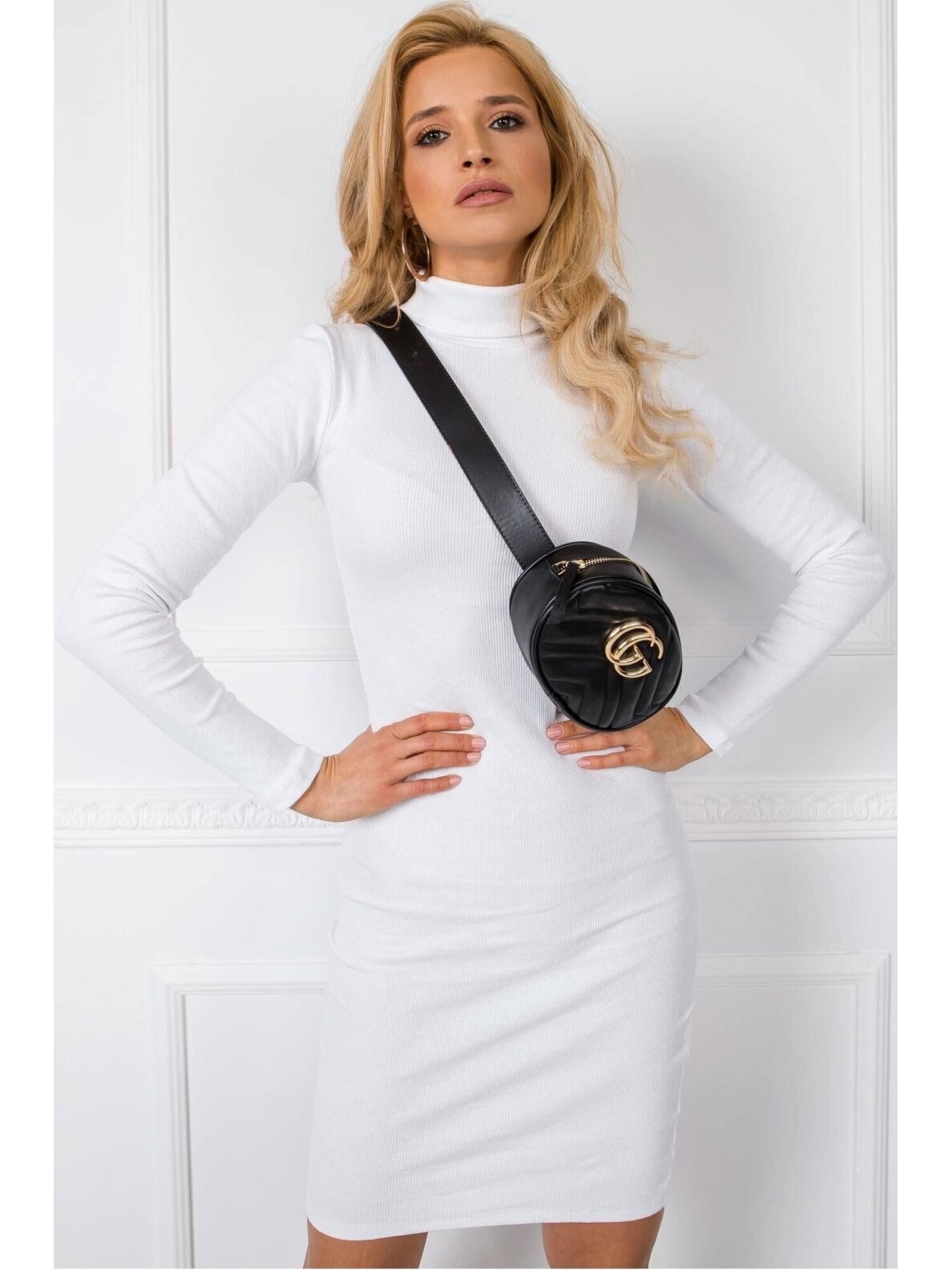 Balta suknelė MOD2088 GP Balta suknelė MOD2088 GP