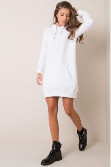 Balta suknelė tunika MOD1209