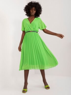 Šviesiai žalios spalvos suknelė SKN0040