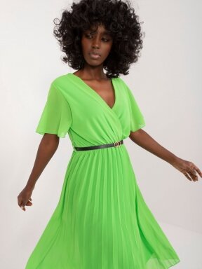 Šviesiai žalios spalvos suknelė SKN0040