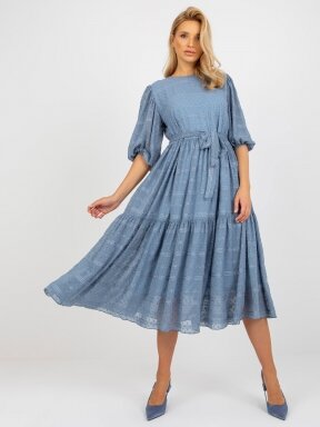 Mėlyna suknelė MOD2167