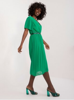 Žalios spalvos suknelė SKN0040