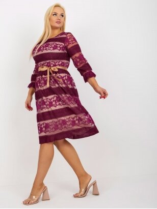 Violetinė suknelė MOD2161