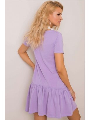 Violetinė suknelė MOD1027