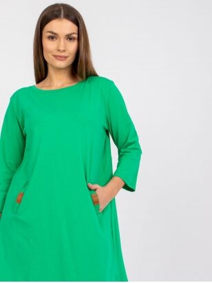 Žalia suknelė MOD1327 GP