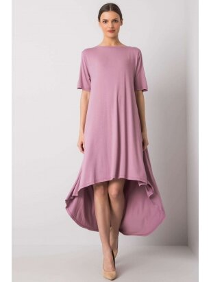 Tamsiai rožinė suknelė MOD1081