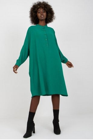 Tamsiai žalia suknelė MOD1965