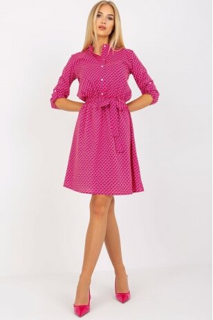 Rožinė suknelė MOD1935
