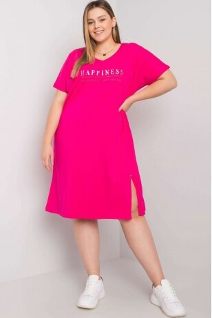 Rožinė suknelė MOD1682