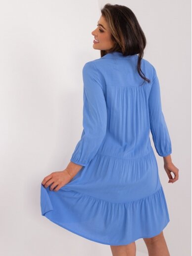 Mėlynos spalvos suknelė SKN0007 3