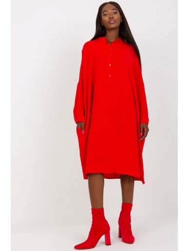 Raudona suknelė MOD1965 2