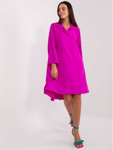 Rožinės spalvos suknelė MOD1962 5