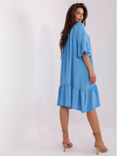 Mėlynos spalvos suknelė MOD2383 1