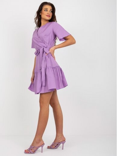 Violetinės spalvos suknelė MOD2210 3