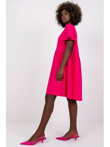 Rožinė suknelė MOD1788 2