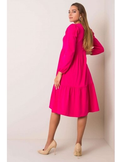 Rožinė suknelė MOD1210 1