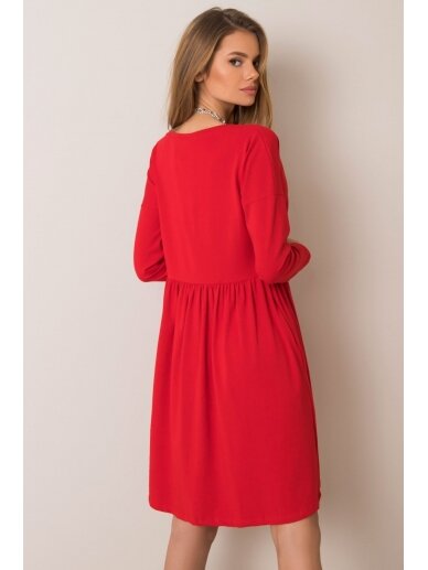Raudona suknelė MOD896 1