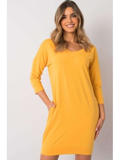 Geltona suknelė MOD1414 1