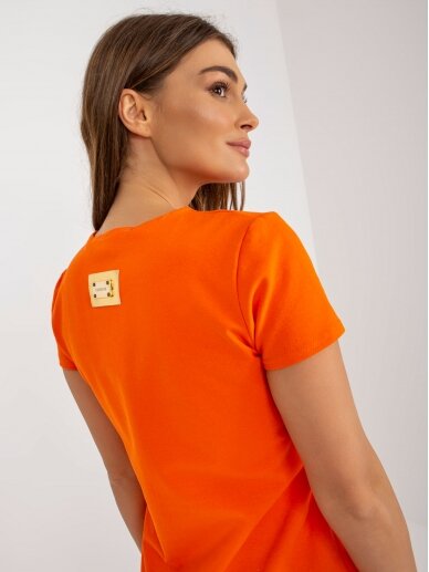 Oranžinės spalvos suknelė MOD2253 GP 1