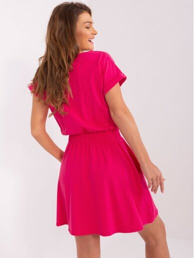 Rožinės spalvos suknelė MOD2303 GP 1
