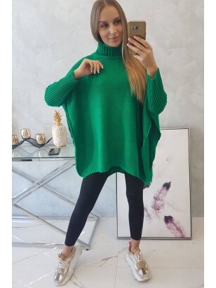 Šviesiai žalias megztinis MOD467