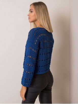 Mėlynos spalvos megztinis MGZ0017
