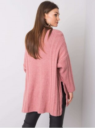 Tamsiai rožinės spalvos megztinis MGZ0037