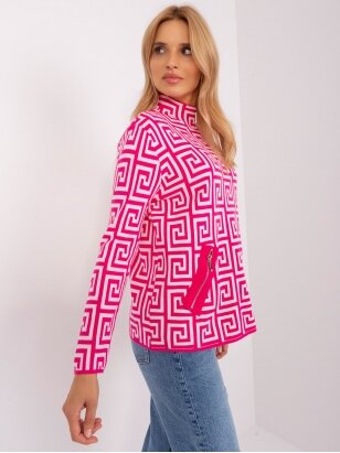Rožinės spalvos megztinis MGZ0059