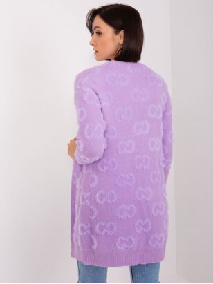 Violetinės spalvos megztinis MGZ0062