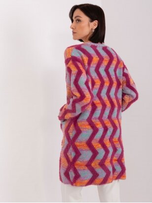 Rožinės spalvos megztinis MGZ0065