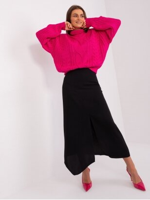 Rožinės spalvos megztinis MGZ0067
