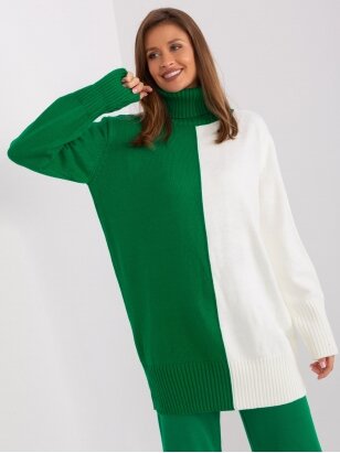 Dviejų spalvų megztinis MGZ0084