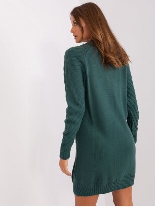 Tamsiai žalios spalvos megztinis MGZ0102