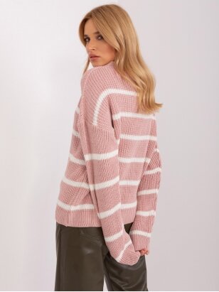 Tamsiai rožinės spalvos megztinis MGZ0107