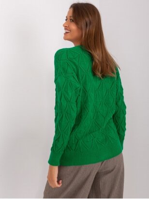 Žalios spalvos megztinis MGZ0112