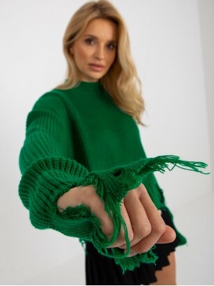Žalios spalvos megztinis MGZ0208