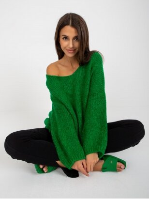 Žalios spalvos megztinis MOD1985