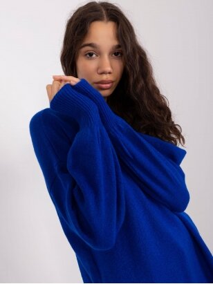 Rugiagėlių spalvos megztinis MGZ0291