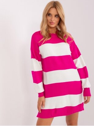 Rožinės spalvos megztinis MGZ0292
