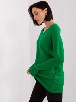 Žalios spalvos megztinis MGZ0295