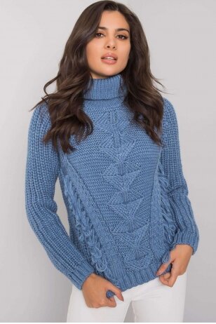 Mėlynas megztinis MOD1707