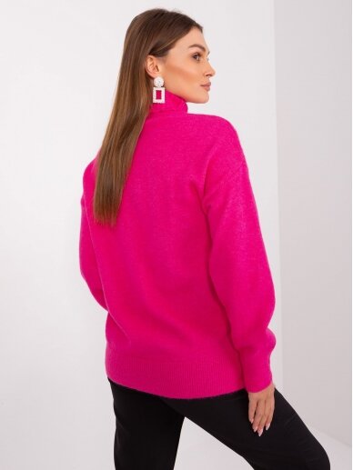 Rožinės spalvos megztinis MGZ0057 3